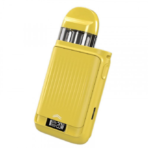 Перезаправляемая Под-система Бруско Миникан Плюс Слайдер (Brusko Minican Plus Slider) 1200 mah, Желтый